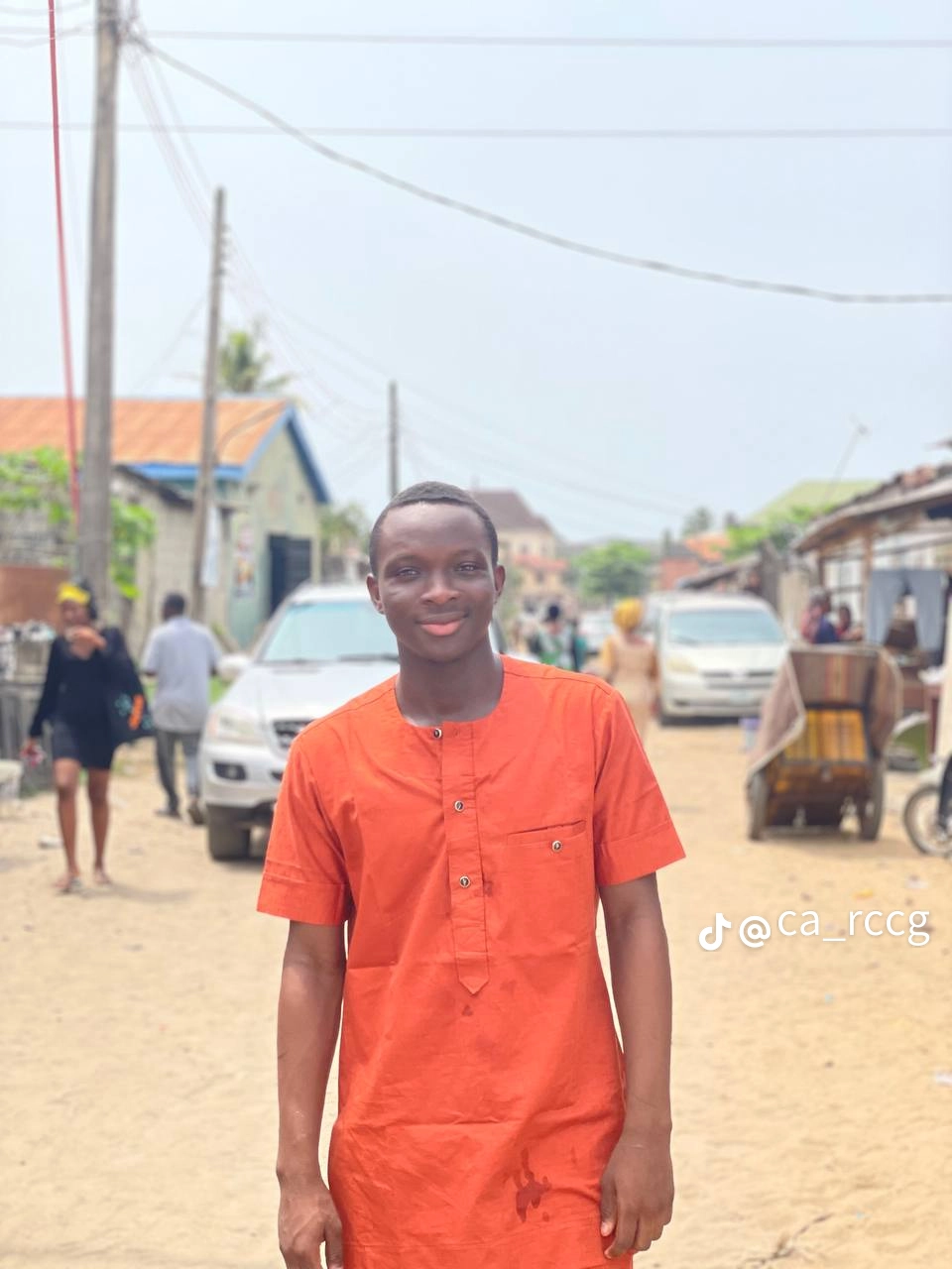 Orange Agbada